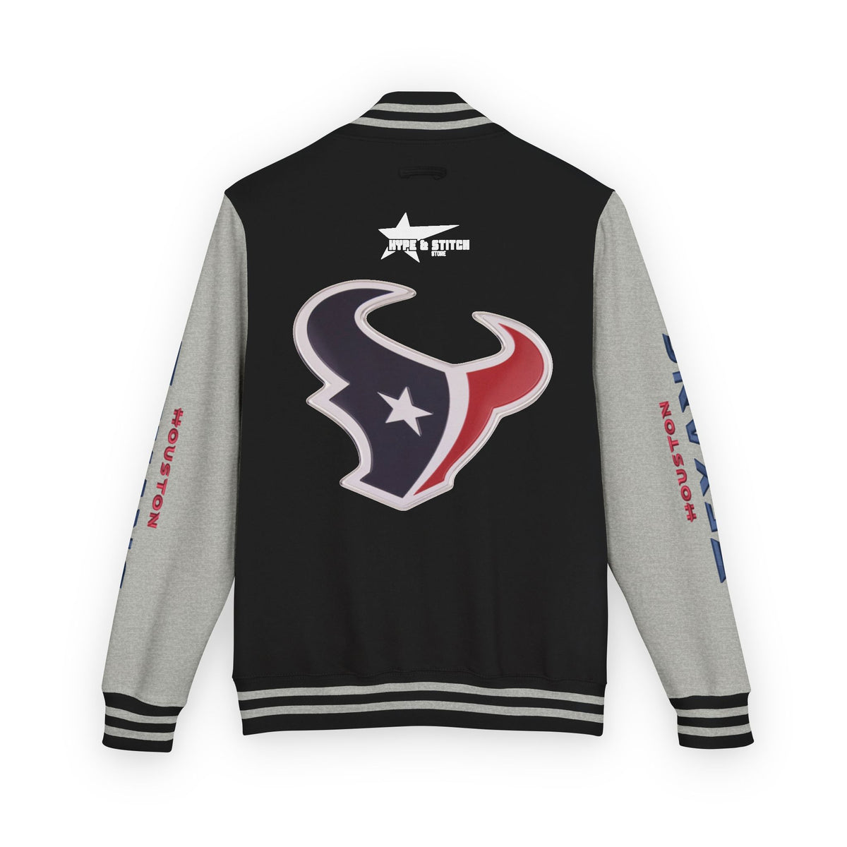 Houston Texans Vintage Varsity Jacket | Custom Letterman Outerwear