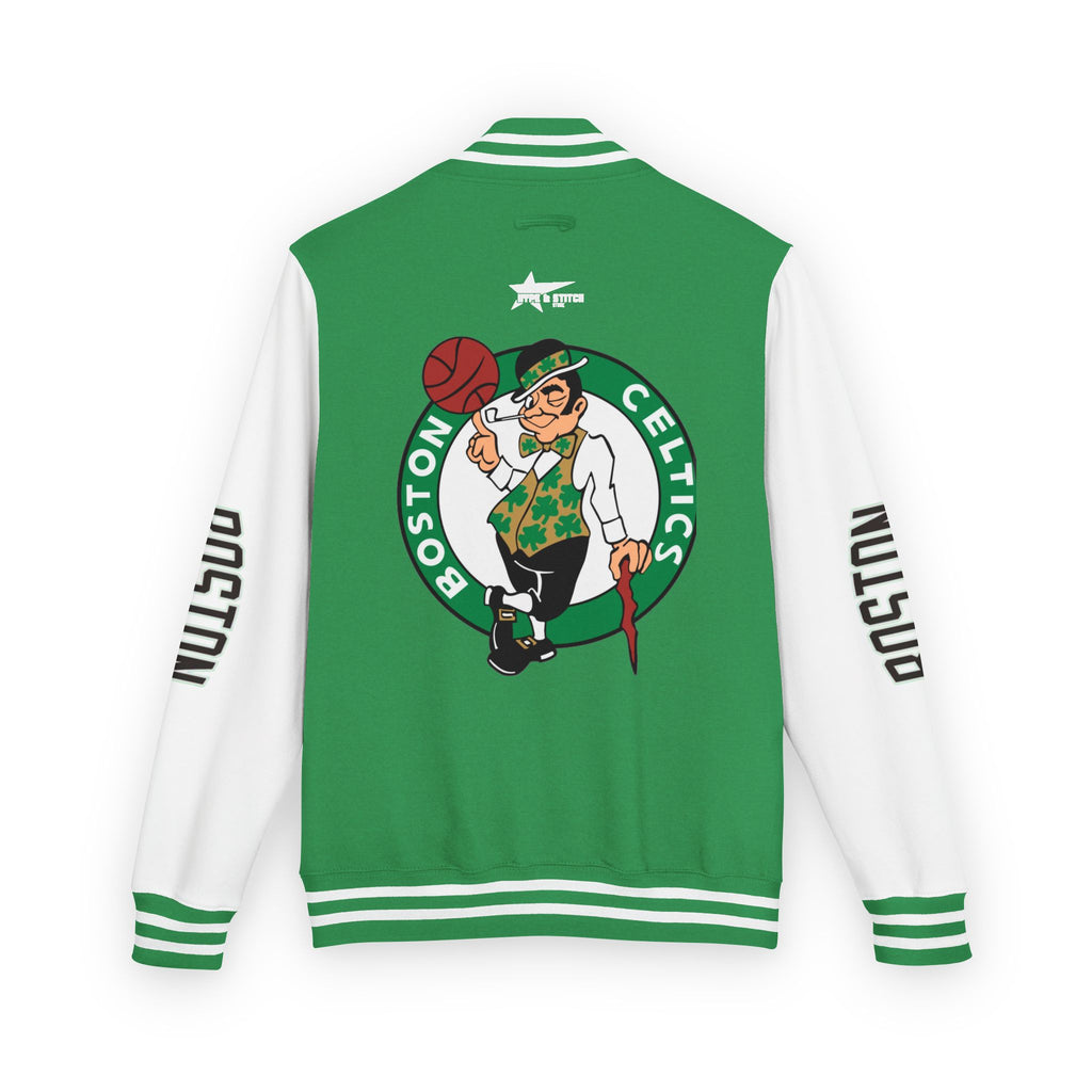 Boston Celtics Unisex Heavyweight Varsity Letterman Jacket