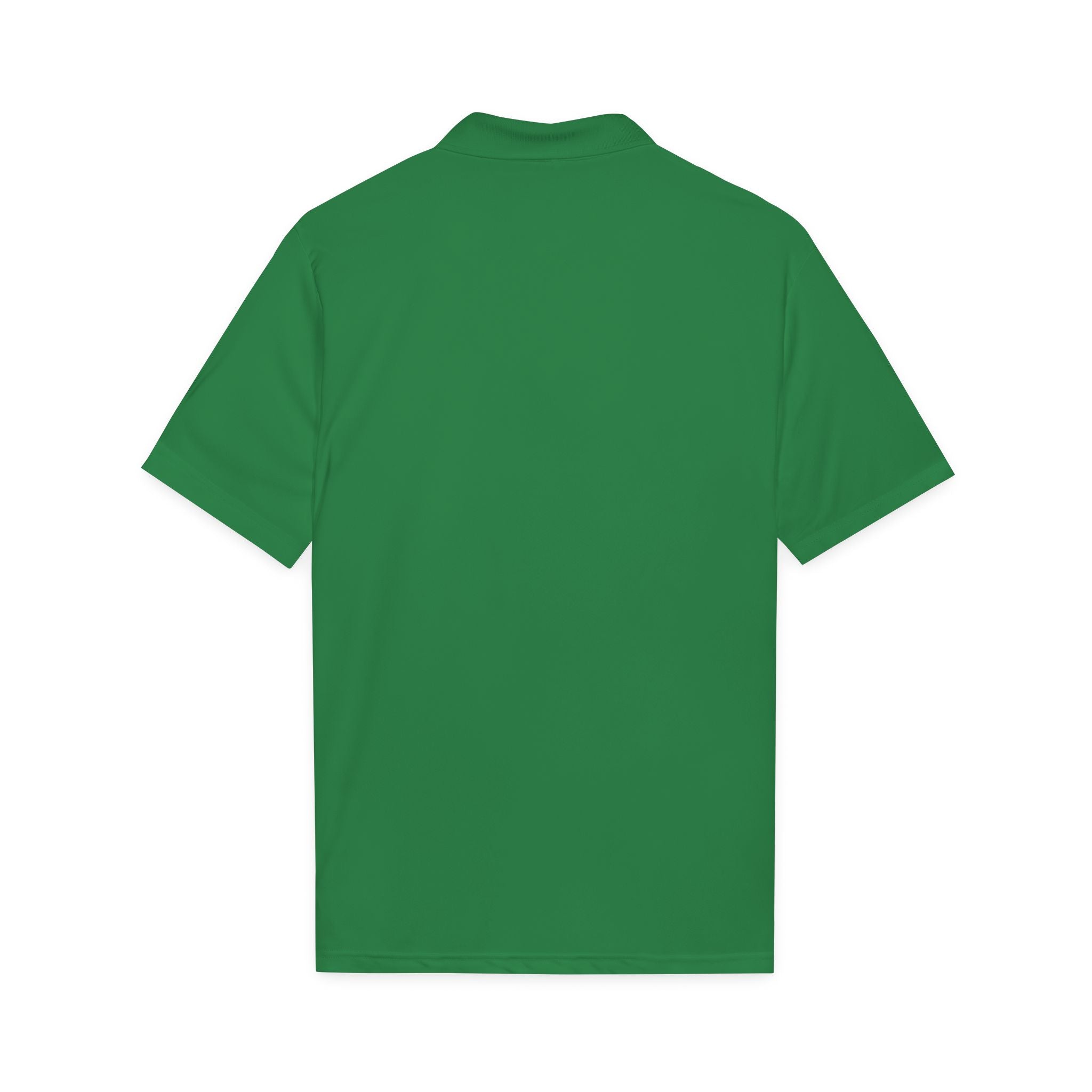 HypeandStitch Men's Short-Sleeve Polo Shirt | Vibrant Green