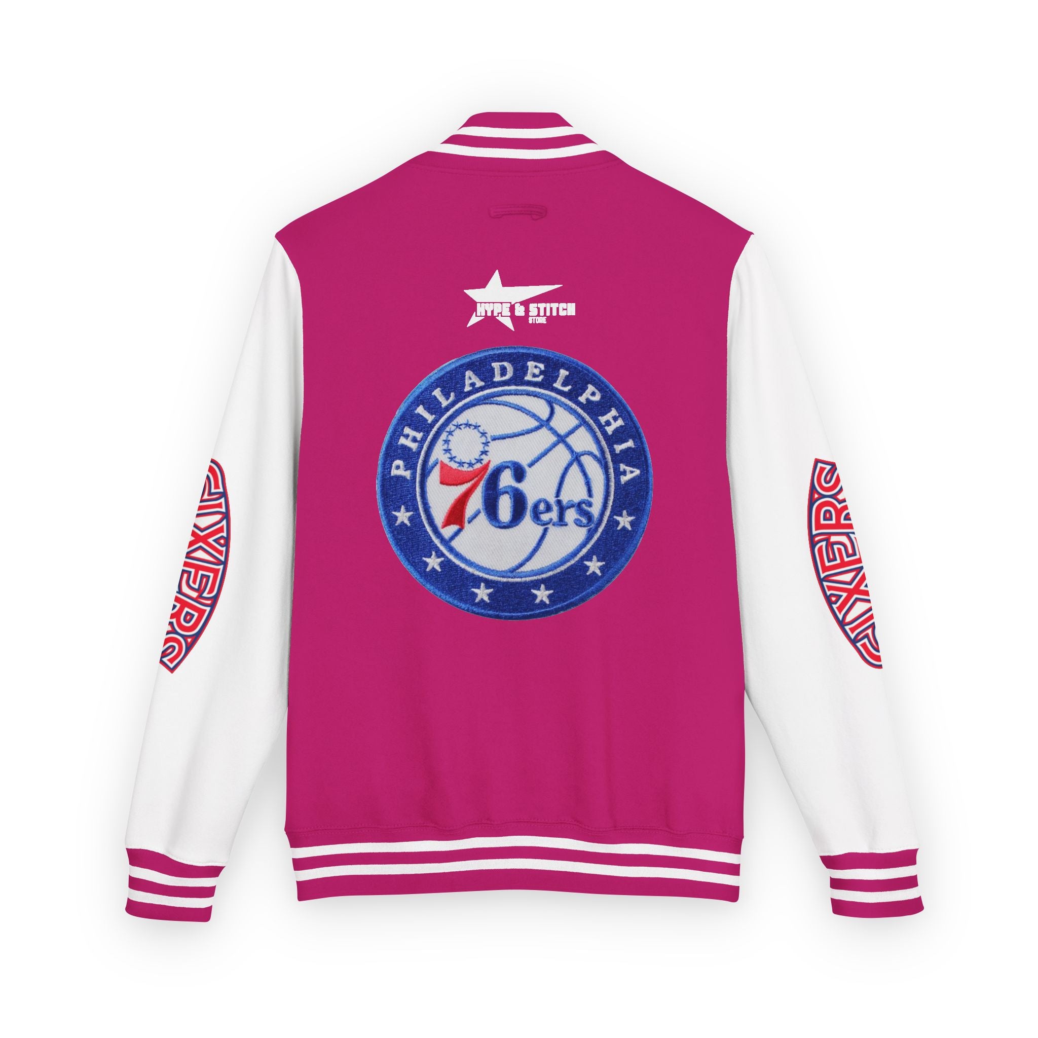 Philadelphia 76ers Varsity Jacket | Unisex Streetwear Letterman