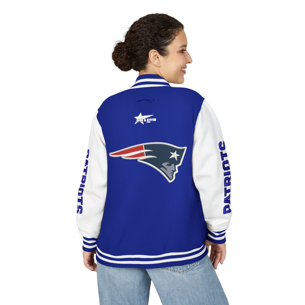 New England Patriots Classic Varsity Letterman Jacket