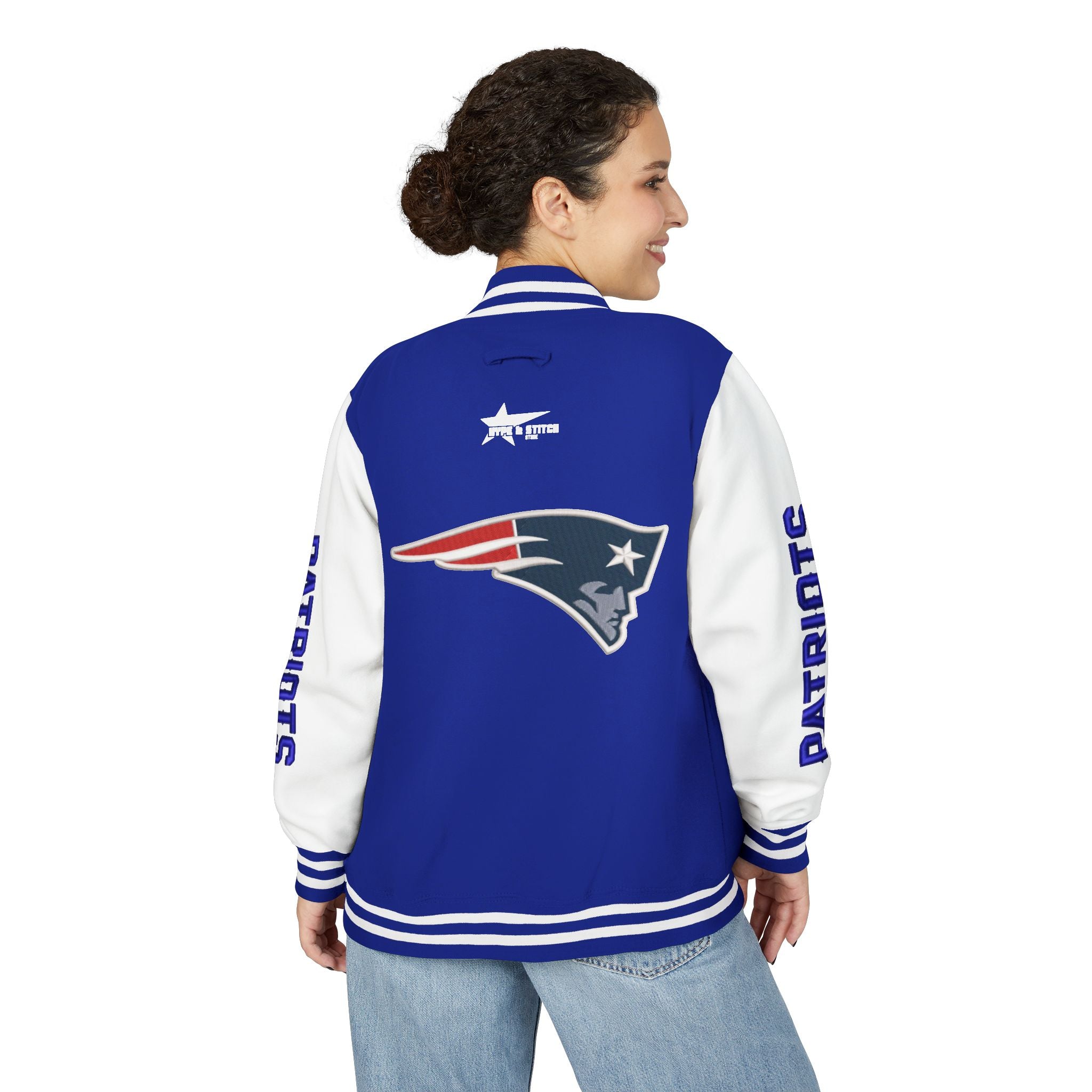 New England Patriots Classic Varsity Letterman Jacket