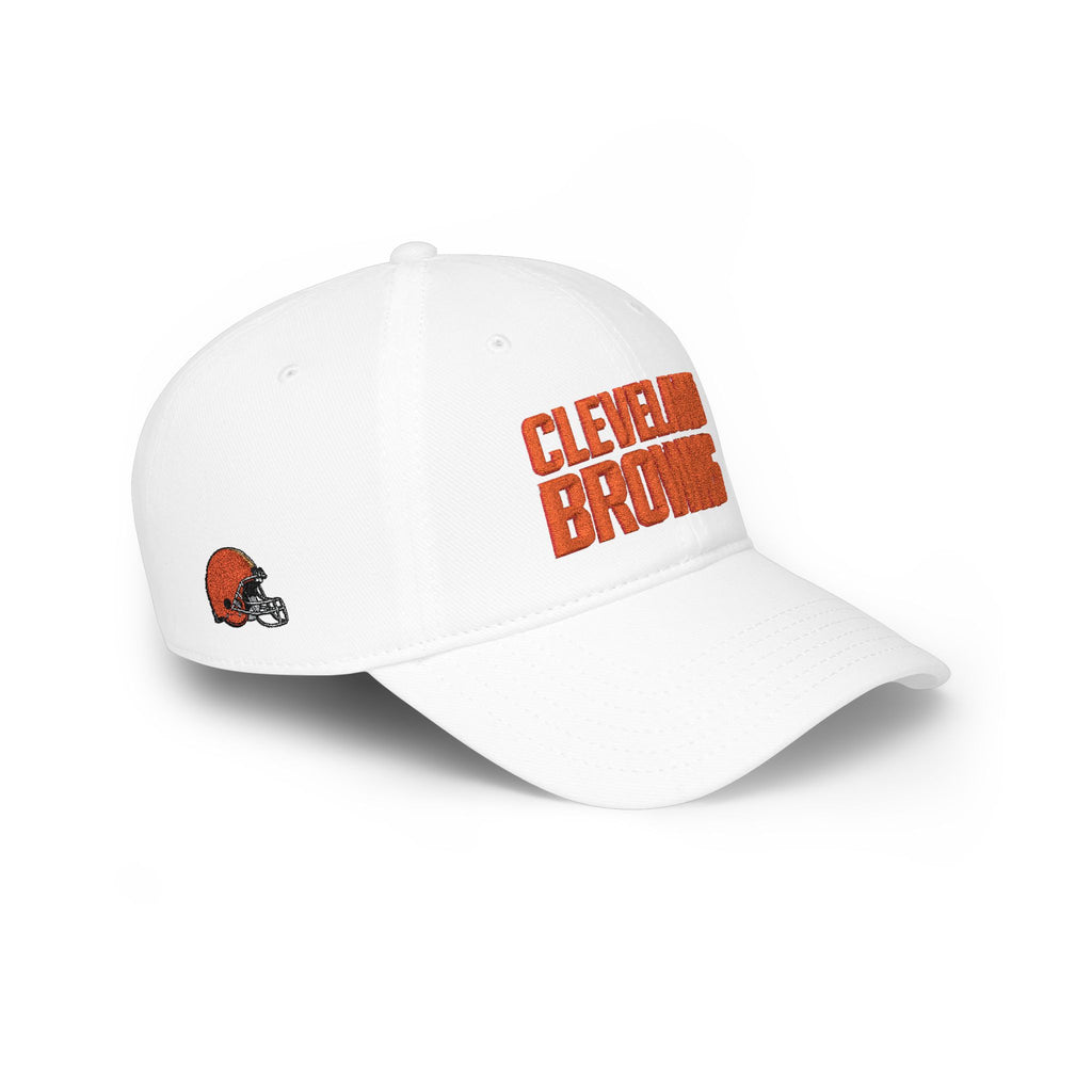 Cleveland Football Embroidered Low Profile Baseball Cap