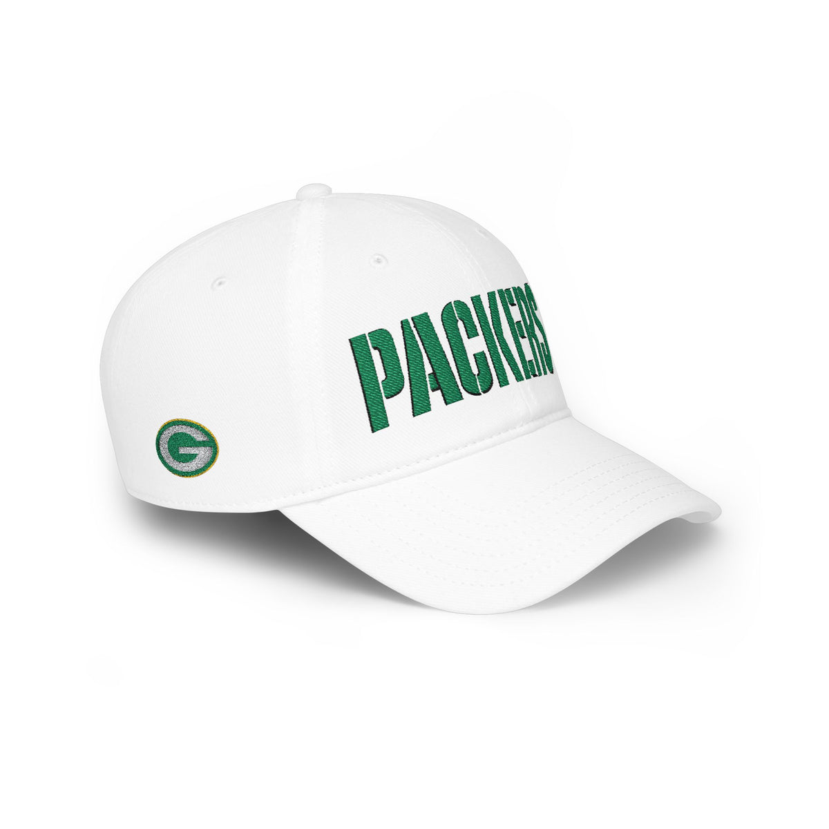 Packers Embroidered Low Profile Baseball Cap