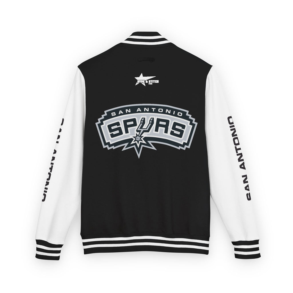 San Antonio Spurs Unisex Heavyweight Varsity Letterman Jacket