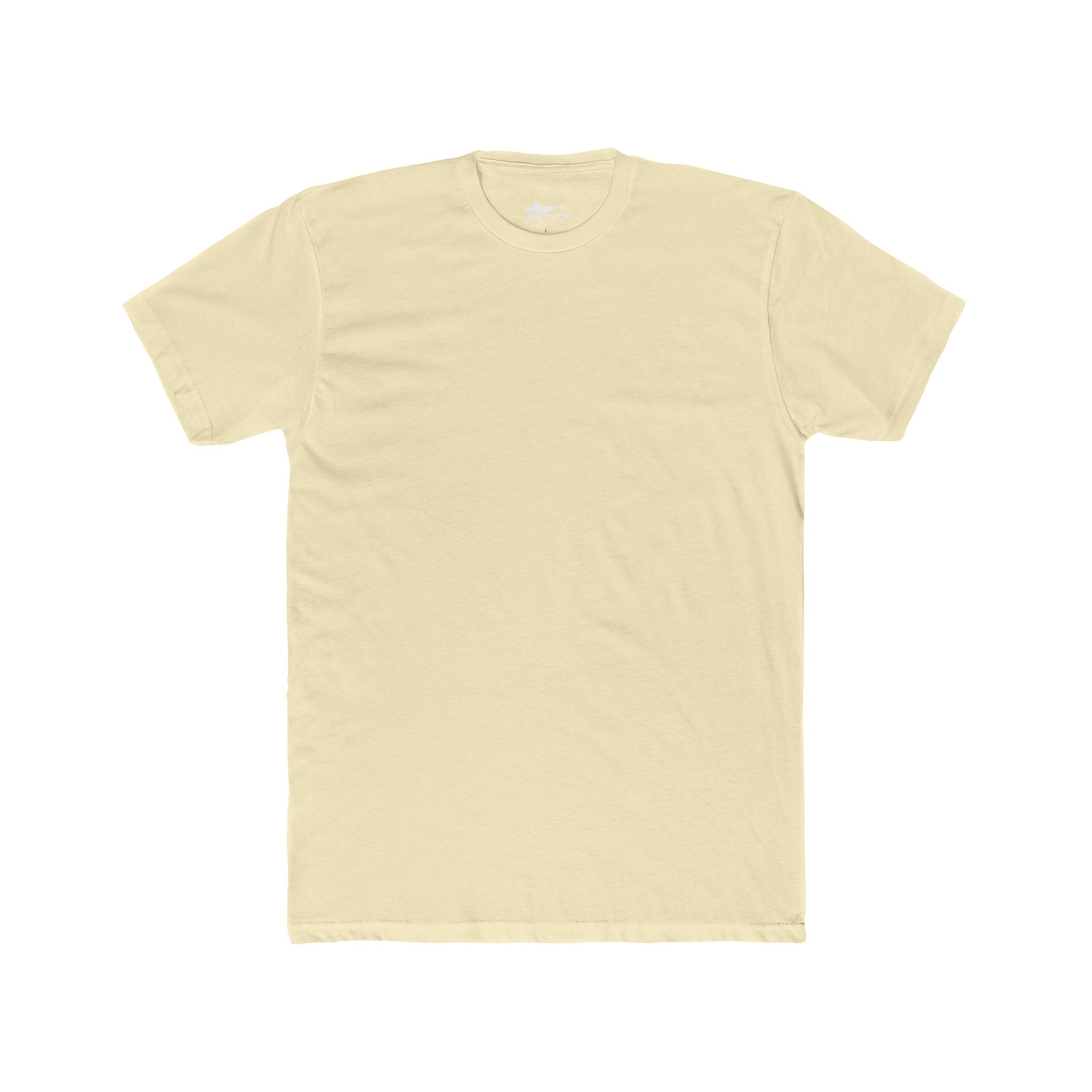 HypeandStitch Men's Fitted Crewneck T-Shirt | Premium Ultra-Soft Cotton