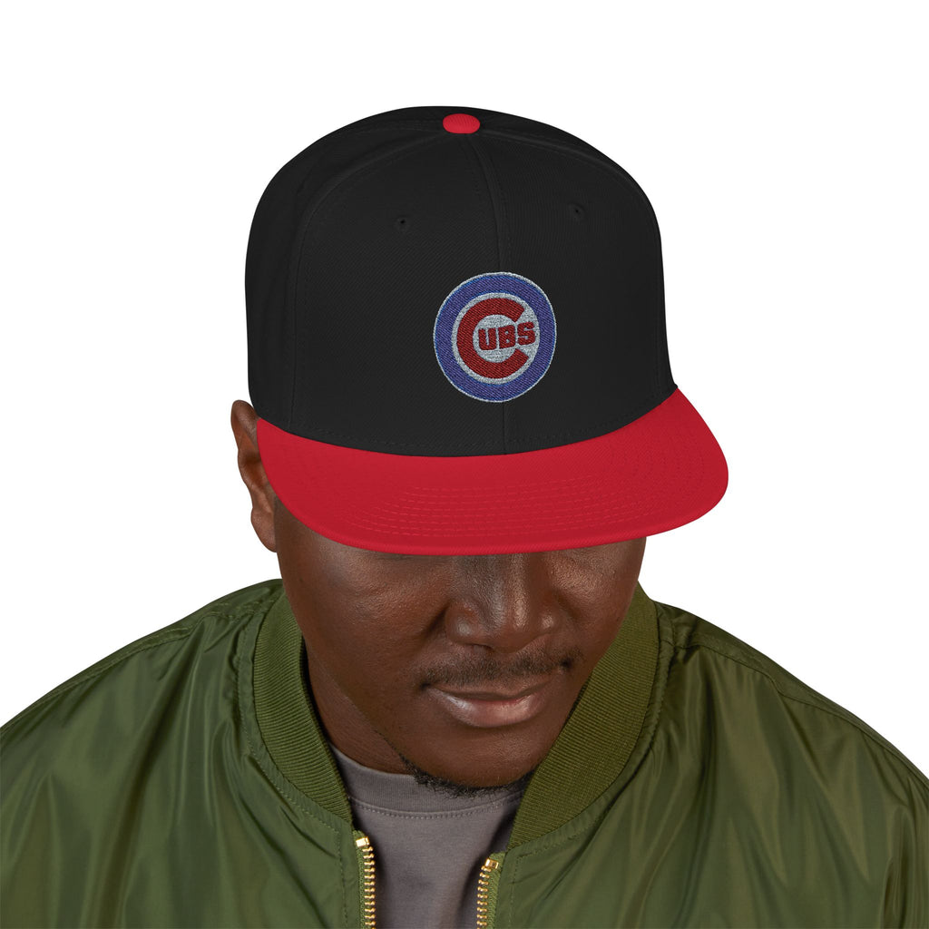 Custom Embroidered Chicago Cubs Snapback Hat
