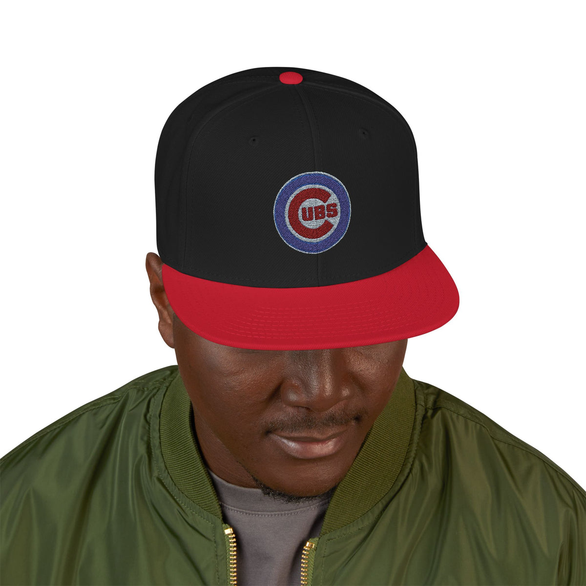 Custom Embroidered Chicago Cubs Snapback Hat