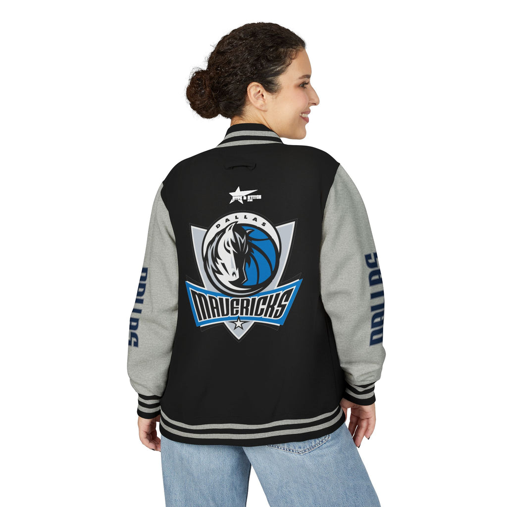 Dallas Mavericks Unisex Heavyweight Varsity Letterman Jacket