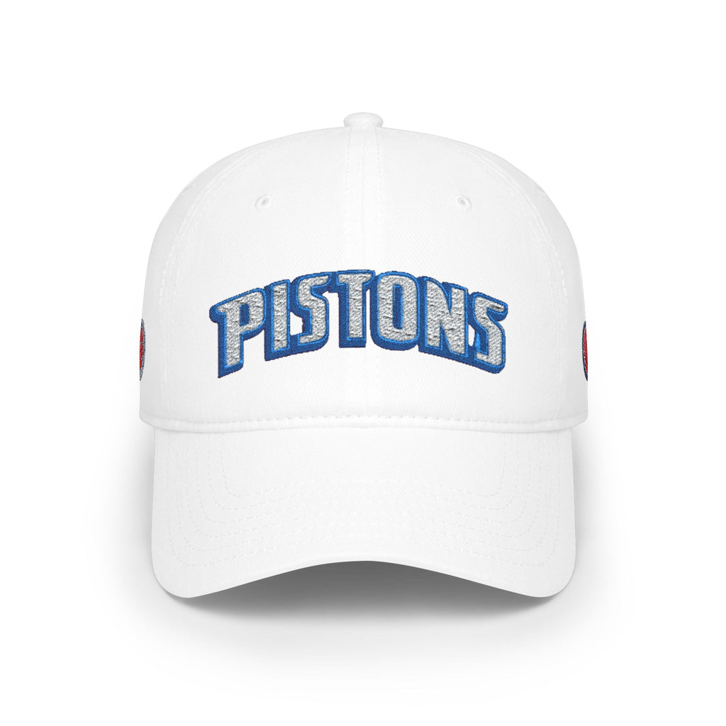 Detroit Pistons Vintage Embroidered Dad Hat – Adjustable Low-Profile Cap