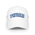 Detroit Pistons Vintage Embroidered Dad Hat – Adjustable Low-Profile Cap