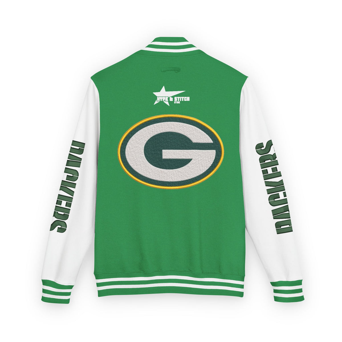 Green Bay Packers Heavyweight Varsity Letterman Jacket