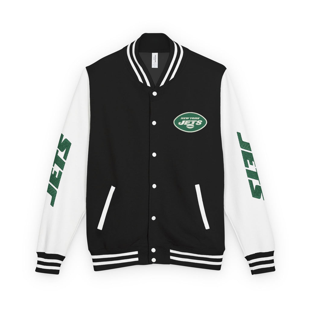 New York Jets Heavyweight Fan Varsity Jacket