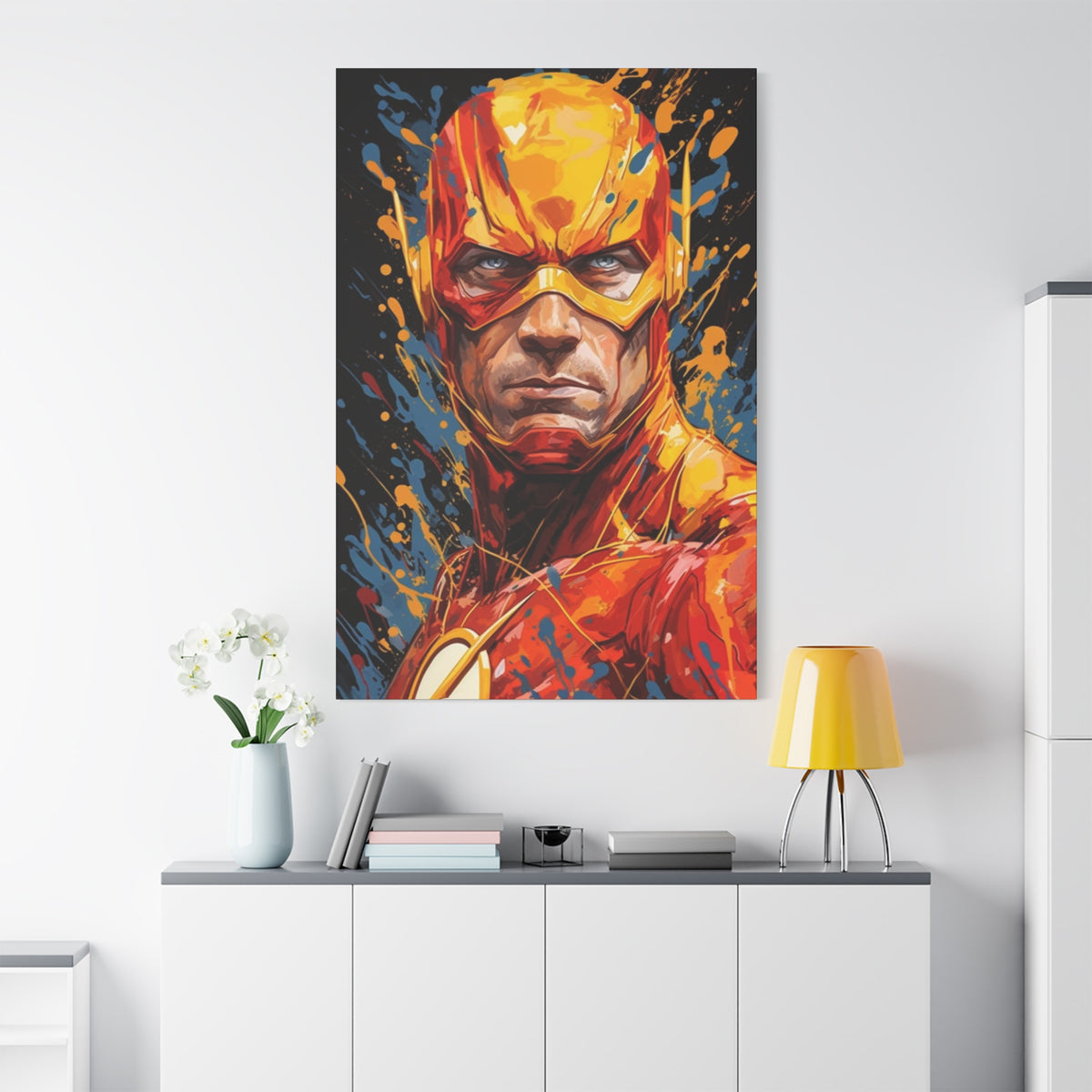 Defy Time: Abstract Speedster Canvas Print