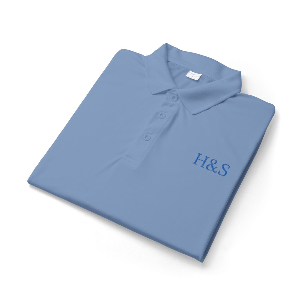 HypeandStitch Performance Moisture-Wicking Polo Shirt