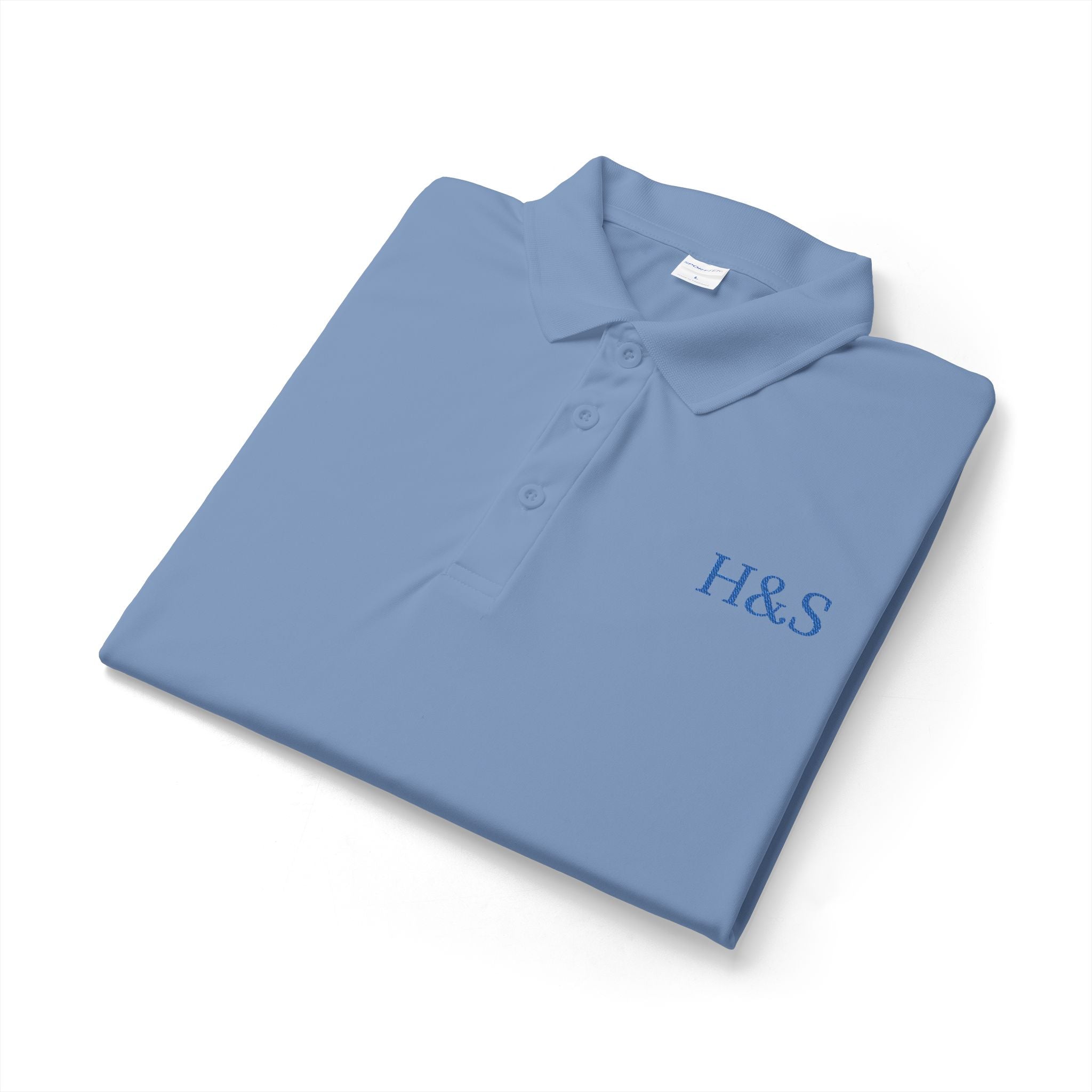 HypeandStitch Performance Moisture-Wicking Polo Shirt
