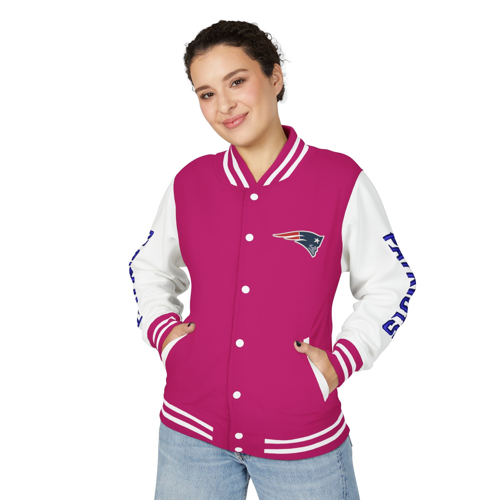 New England Patriots Classic Varsity Letterman Jacket
