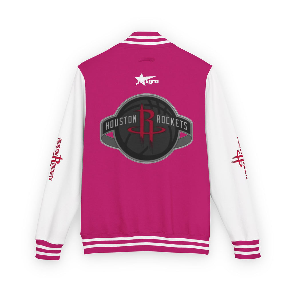 Houston Rockets Varsity Jacket | Unisex Streetwear Letterman