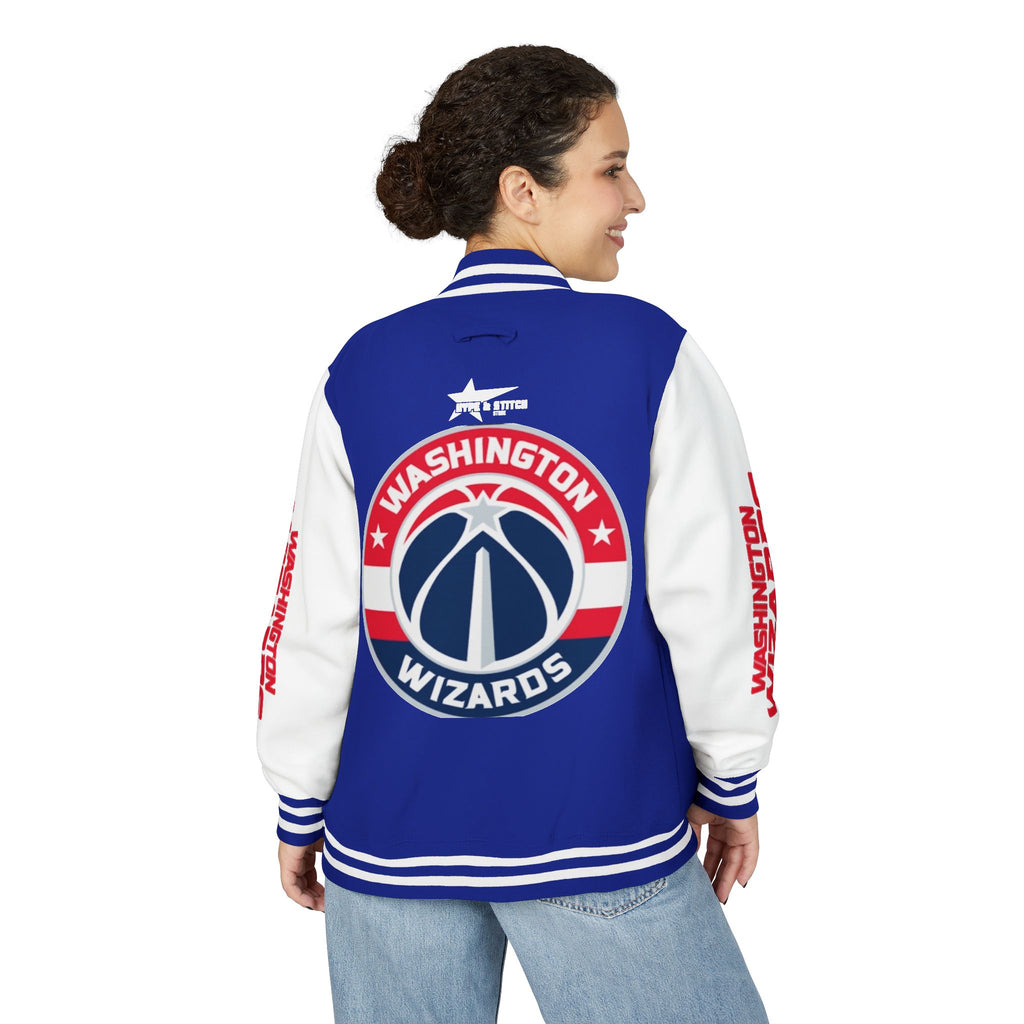 Washington Wizards Varsity Jacket | Unisex Streetwear Letterman