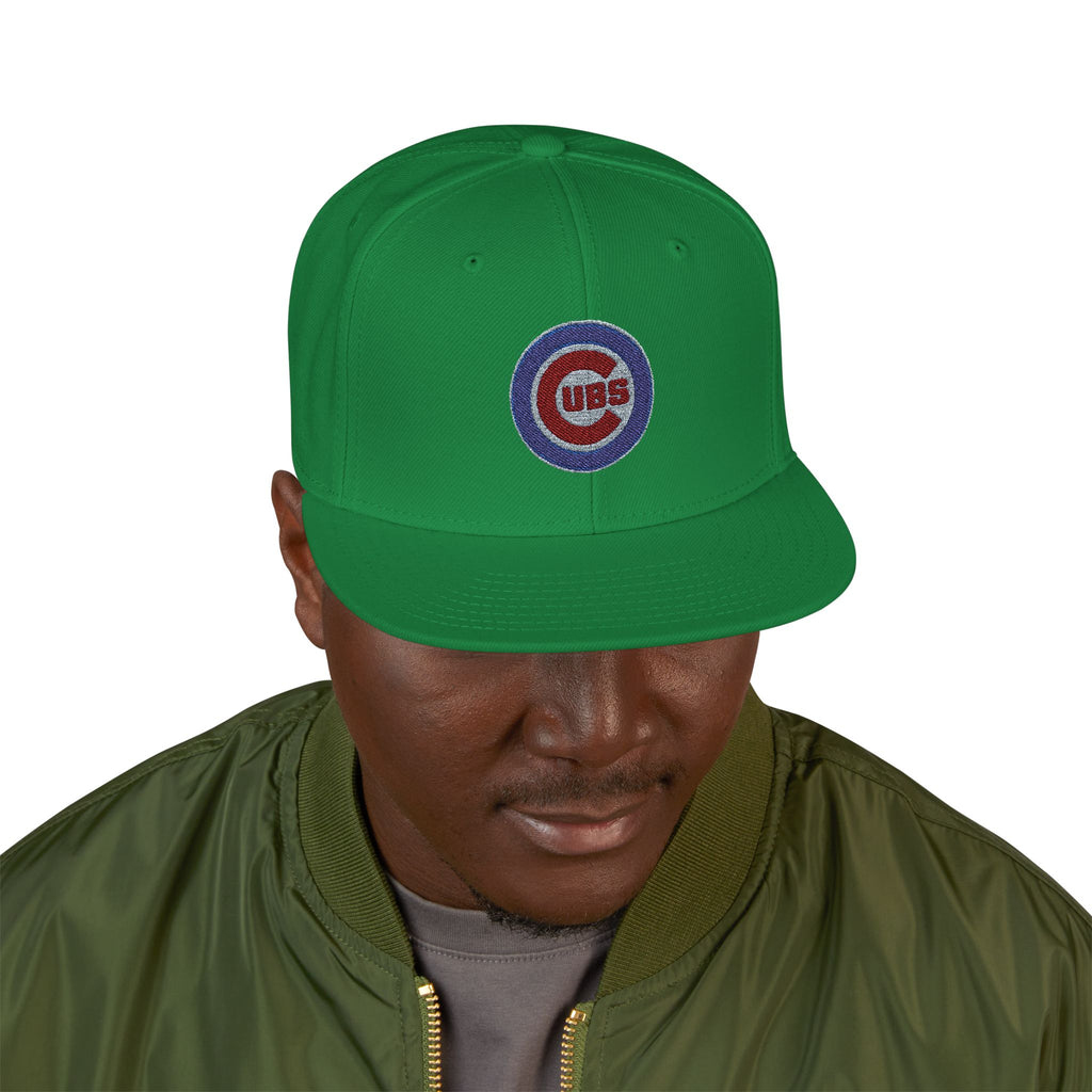 Custom Embroidered Chicago Cubs Snapback Hat