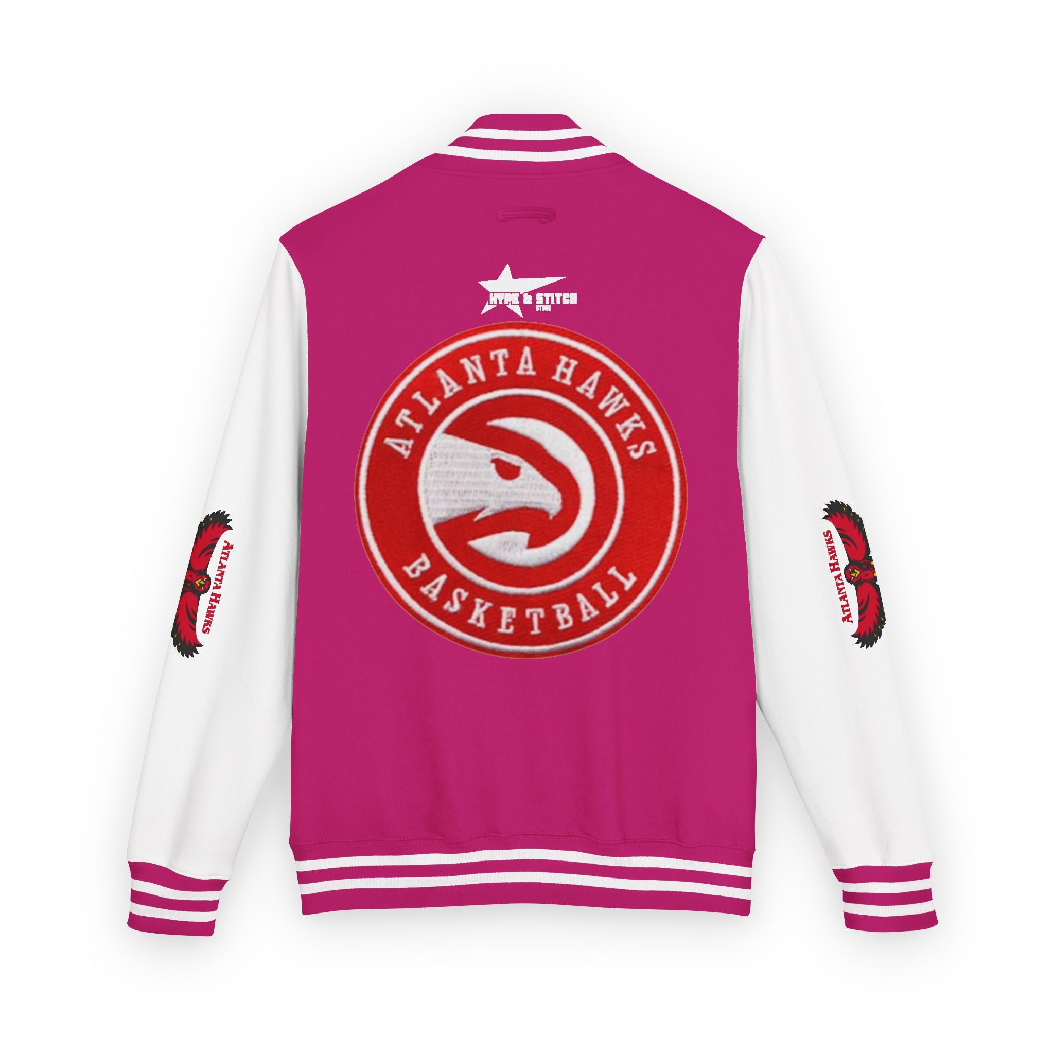 Atlanta Hawks Unisex Heavyweight Varsity Letterman Jacket