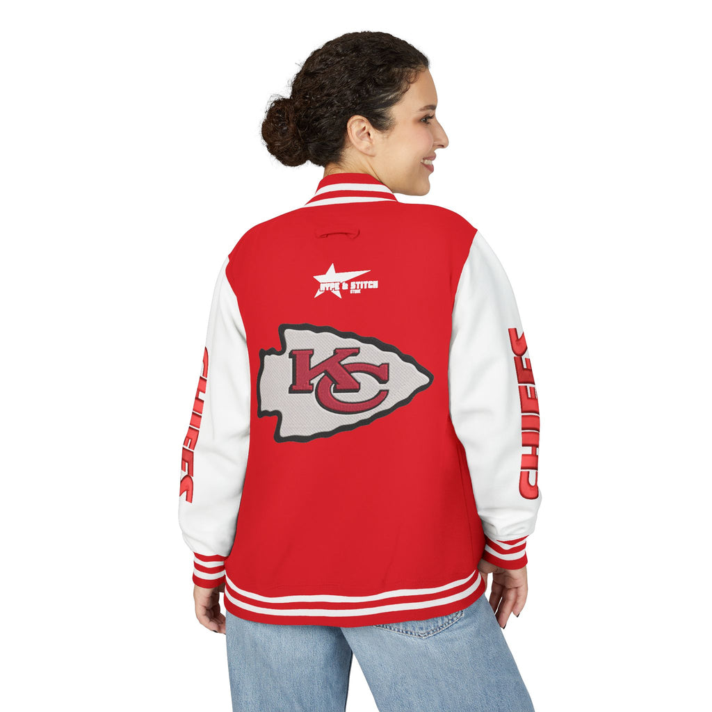 Kansas City Chiefs Heavyweight Varsity Letterman Jacket