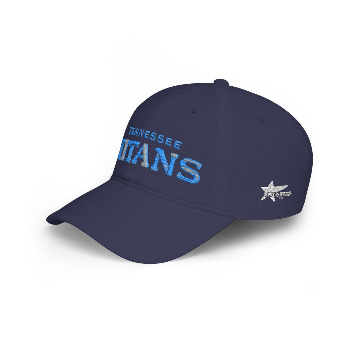 Tennessee Titans Low Profile Baseball Cap - Custom Embroidered Curved Brim Hat