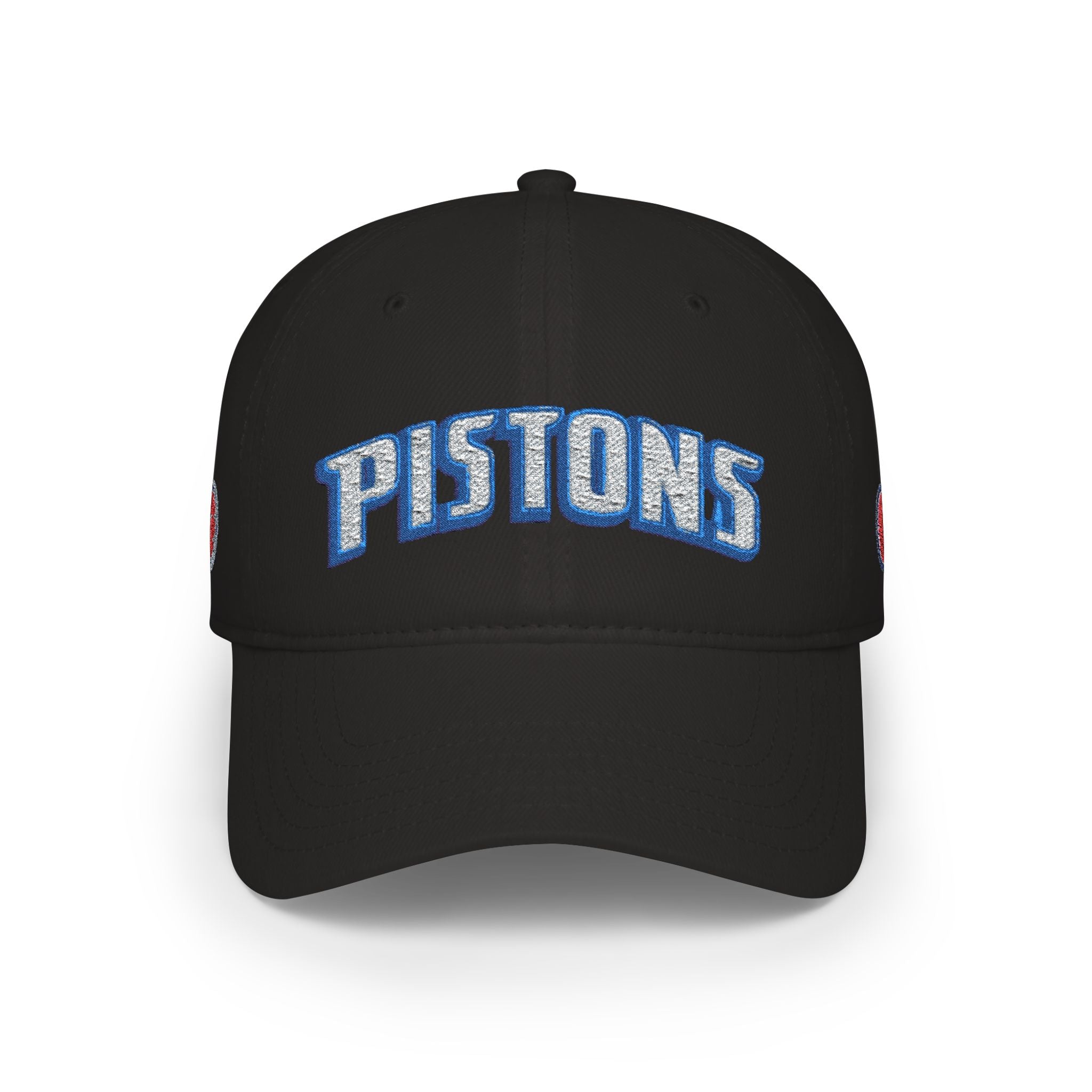 Detroit Pistons Vintage Embroidered Dad Hat – Adjustable Low-Profile Cap