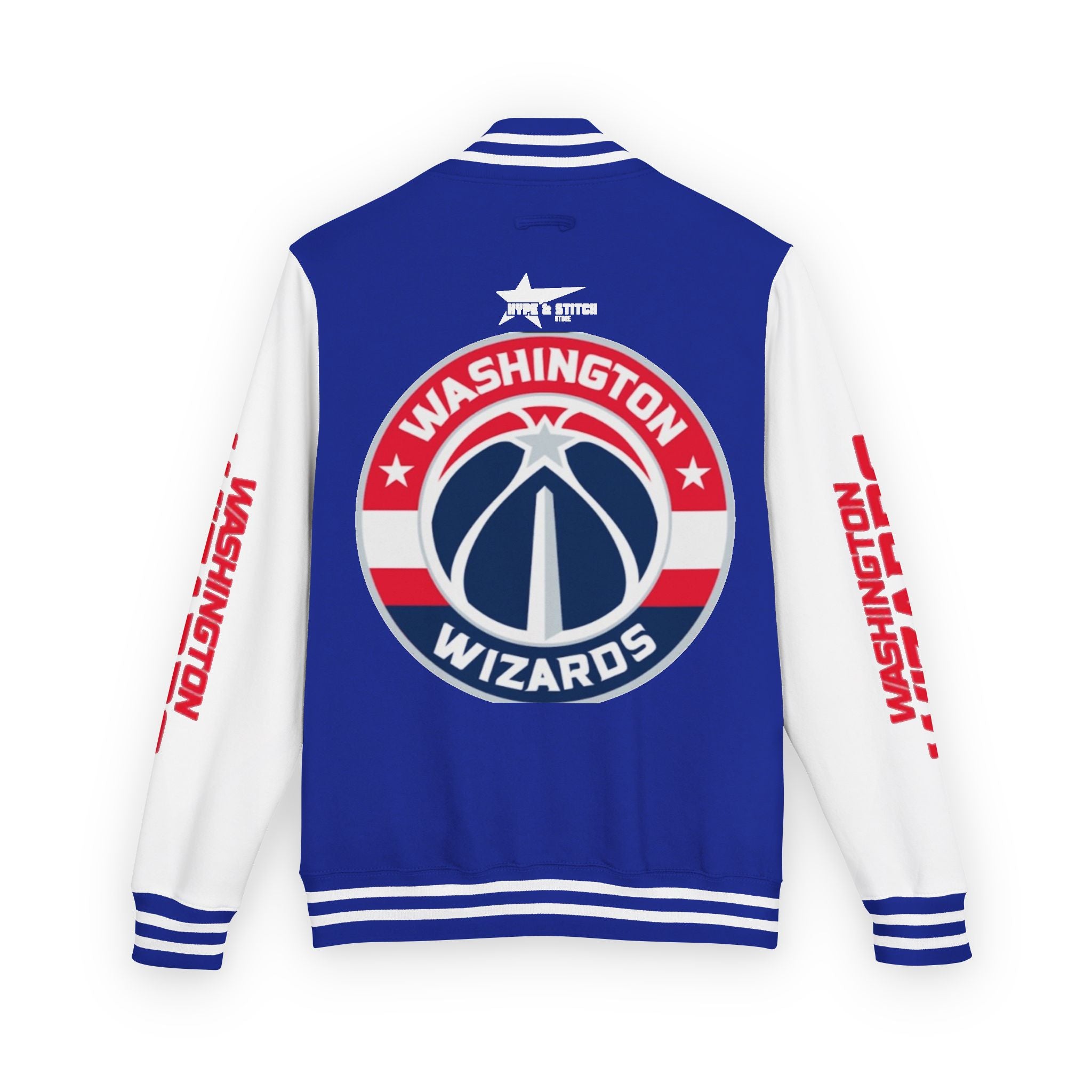 Washington Wizards Varsity Jacket | Unisex Streetwear Letterman