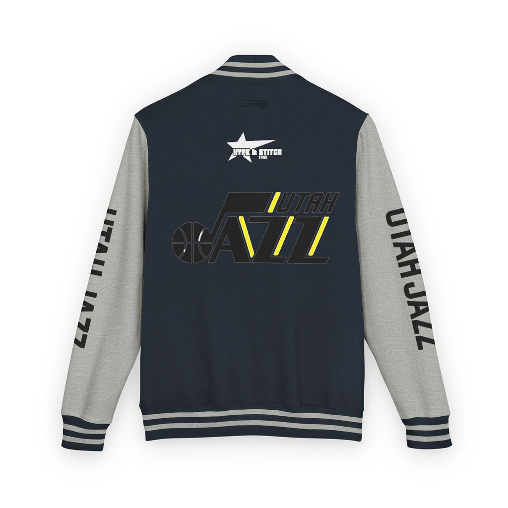 Utah Jazz Varsity Jacket | Unisex Streetwear Letterman