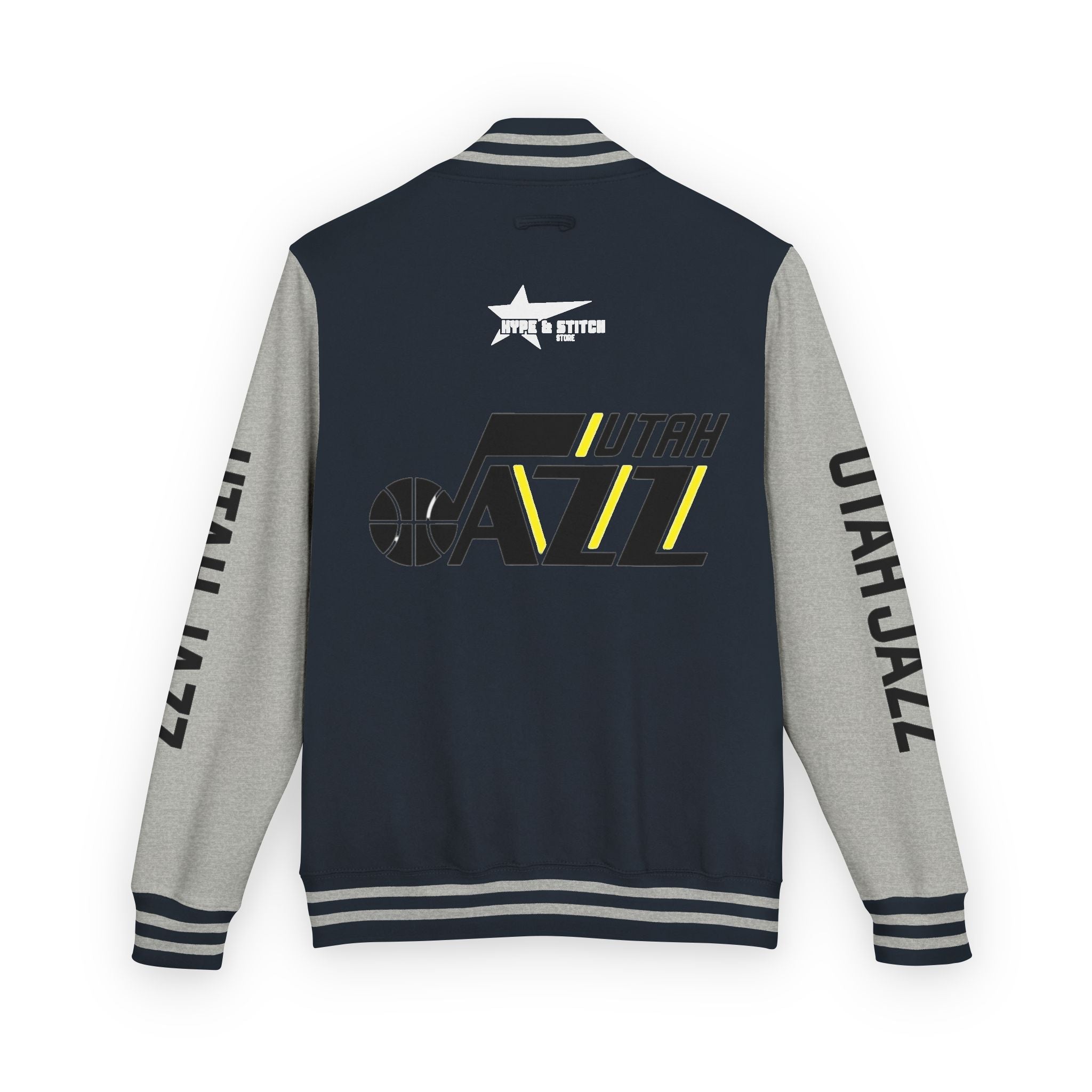 Utah Jazz Varsity Jacket | Unisex Streetwear Letterman