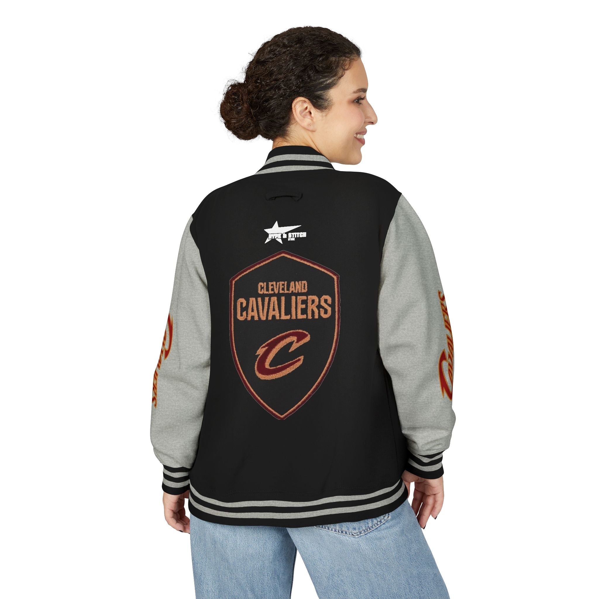 Cleveland Cavaliers Varsity Jacket | Unisex Streetwear Letterman