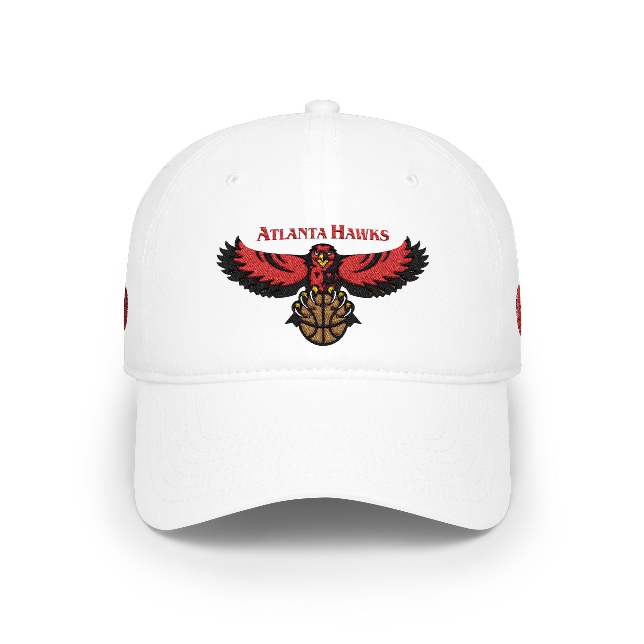 Atlanta Hawks Embroidered Low Profile Dad Hat