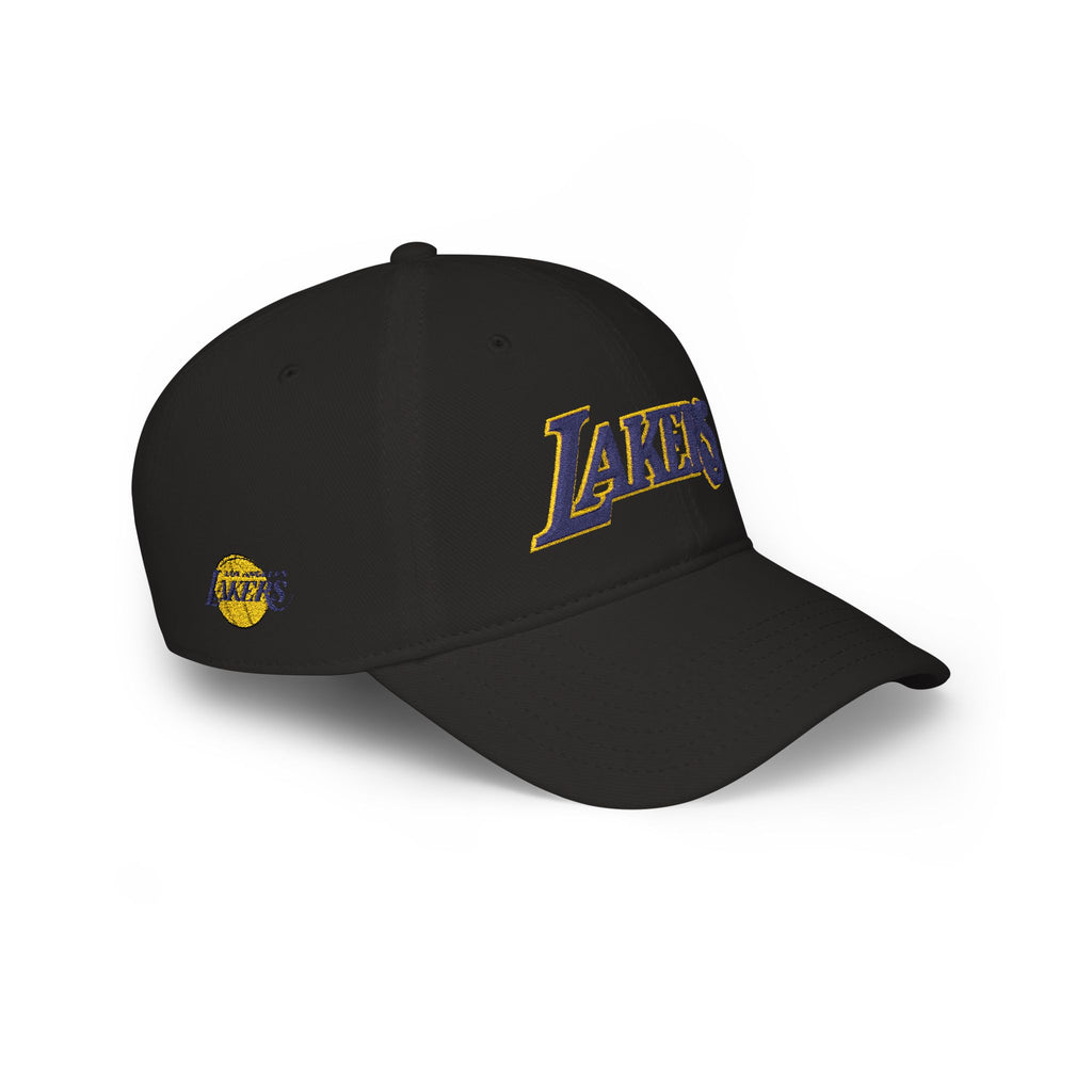 Lakers Embroidered Low Profile Dad Hat