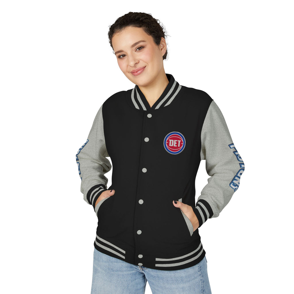 Detroit Pistons Varsity Jacket | Unisex Streetwear Letterman