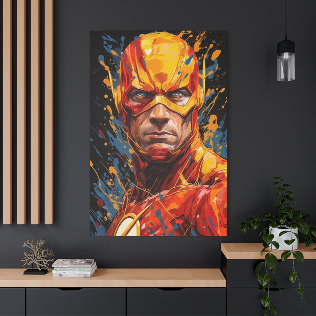 Defy Time: Abstract Speedster Canvas Print