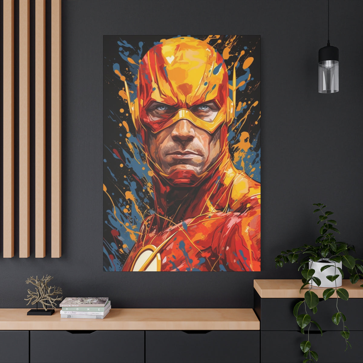 Defy Time: Abstract Speedster Canvas Print
