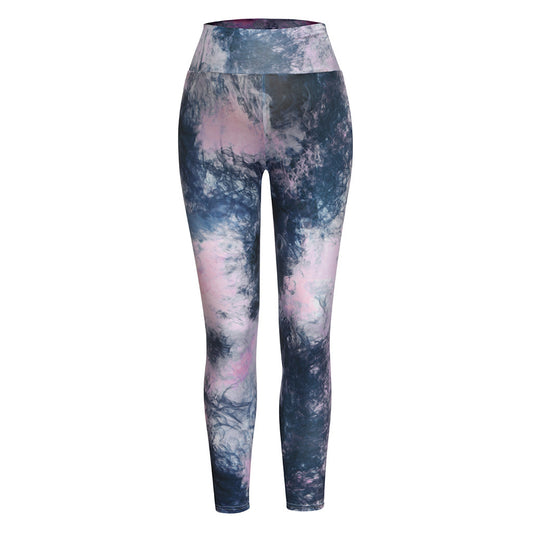 High waist digital printed leggings