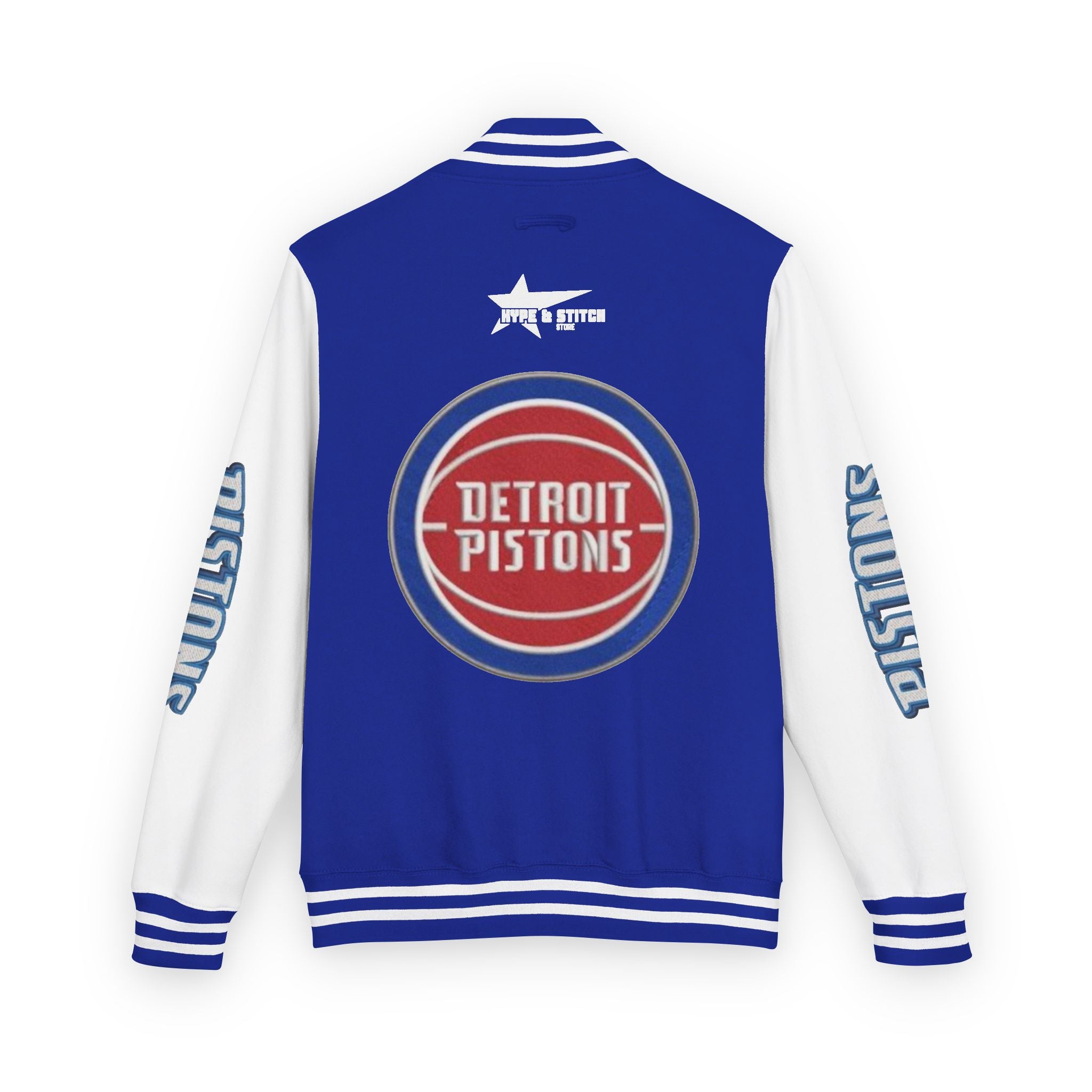 Detroit Pistons Varsity Jacket | Unisex Streetwear Letterman