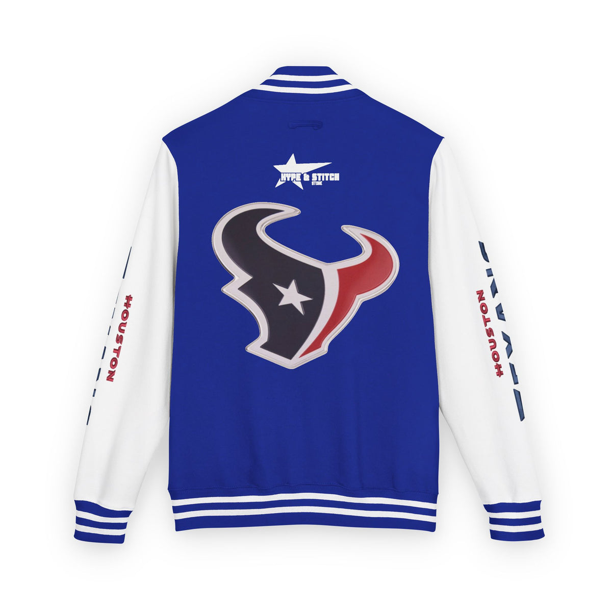 Houston Texans Vintage Varsity Jacket | Custom Letterman Outerwear