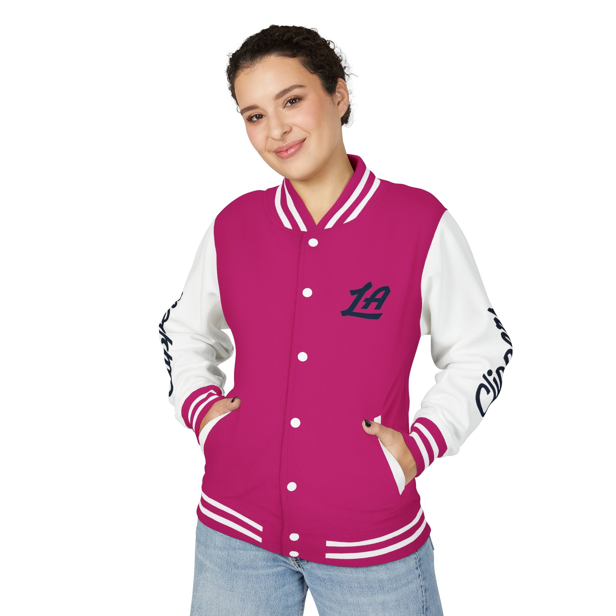 Los Angeles Clippers Unisex Heavyweight Varsity Letterman Jacket