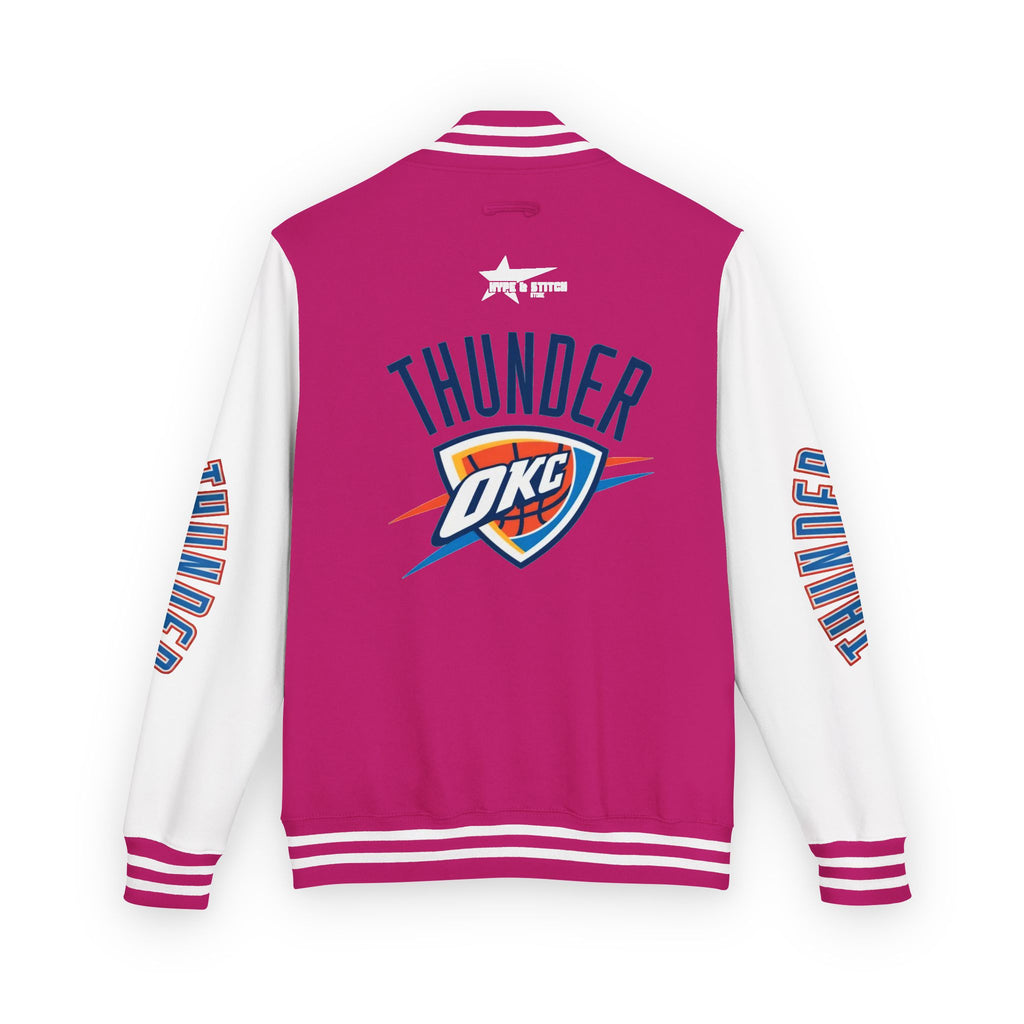 Oklahoma City Thunder Unisex Heavyweight Varsity Letterman Jacket