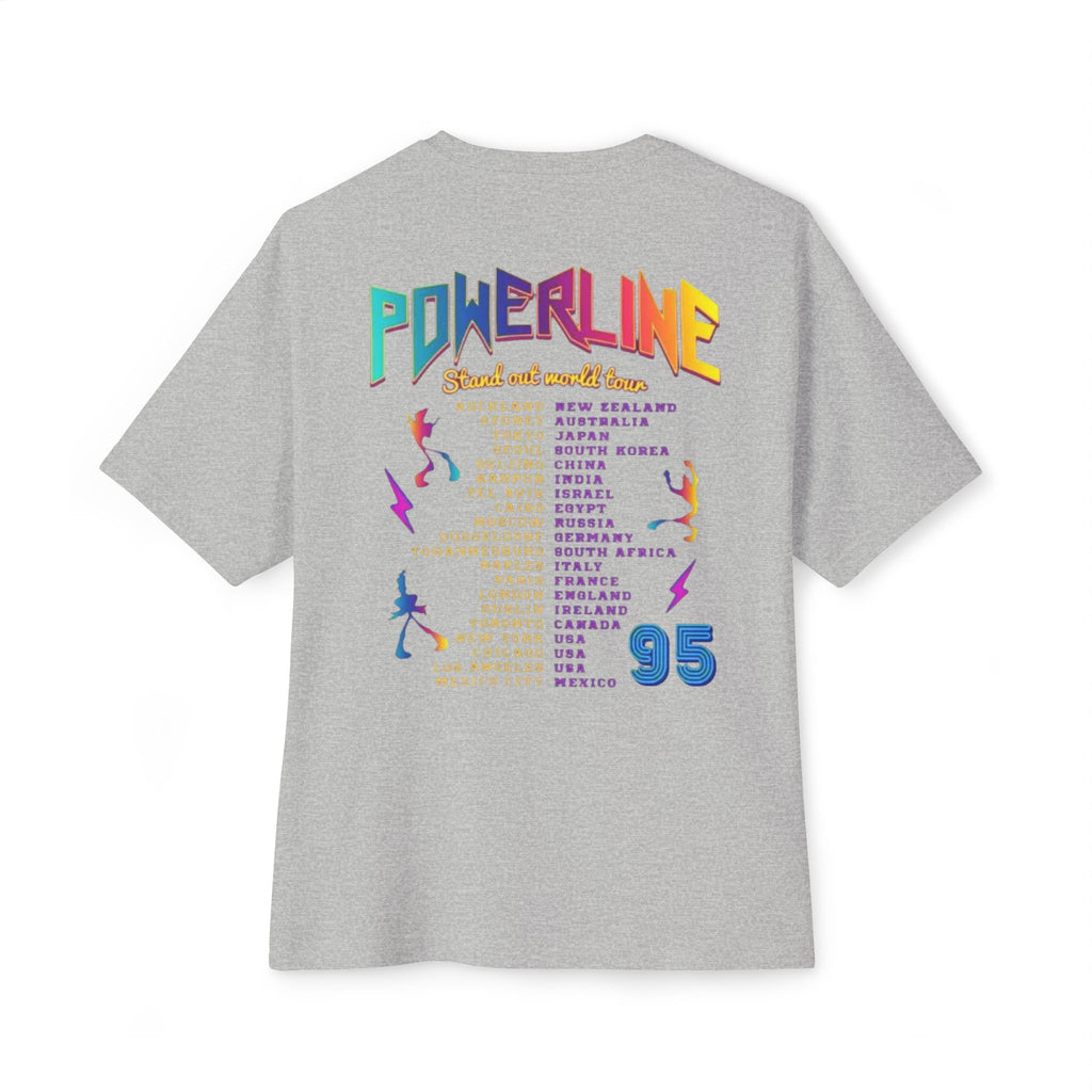 Powerline "Stand Out" World Tour ’95 Oversized Graphic Tee