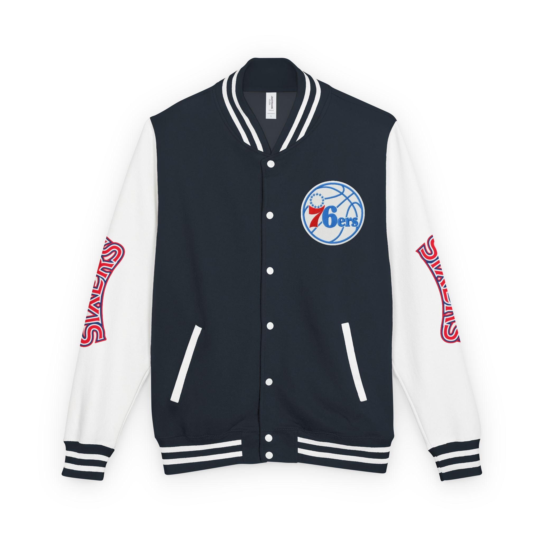 Philadelphia 76ers Varsity Jacket | Unisex Streetwear Letterman