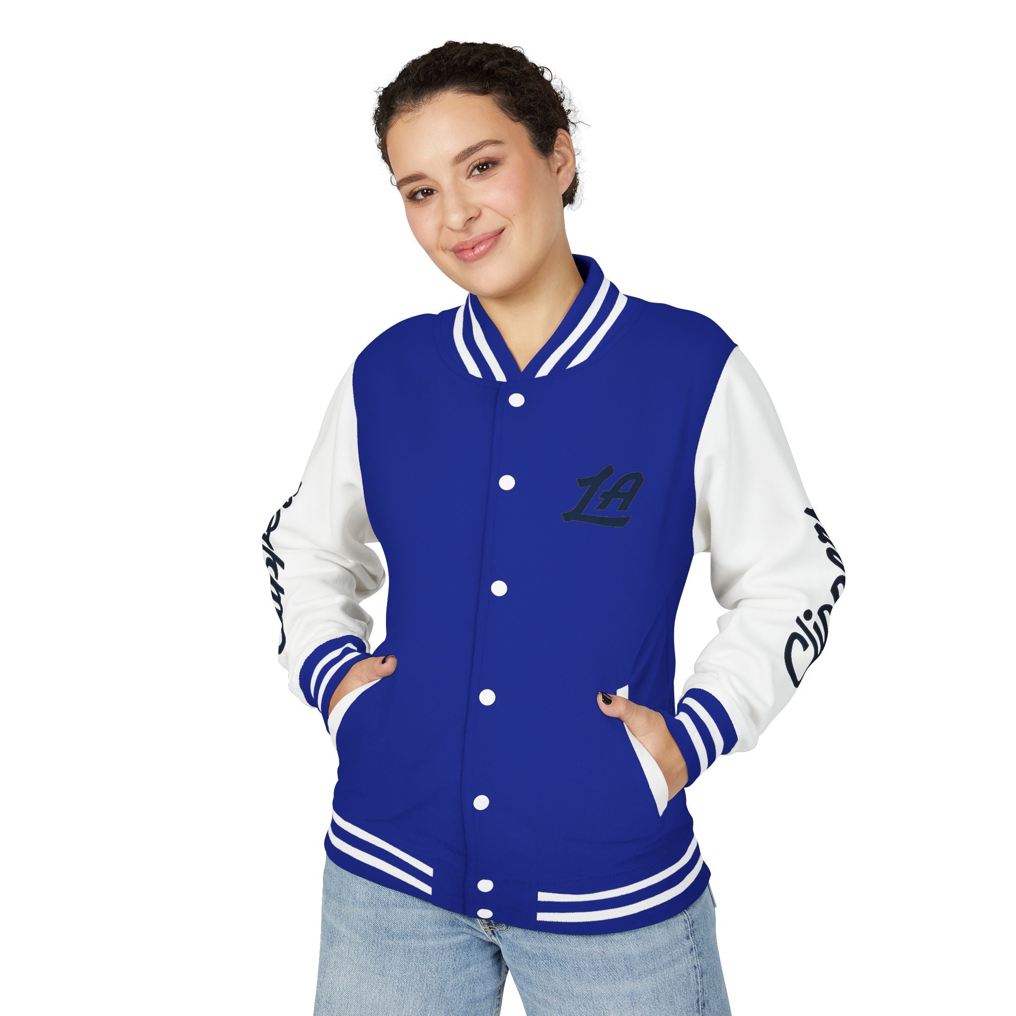 Los Angeles Clippers Unisex Heavyweight Varsity Letterman Jacket
