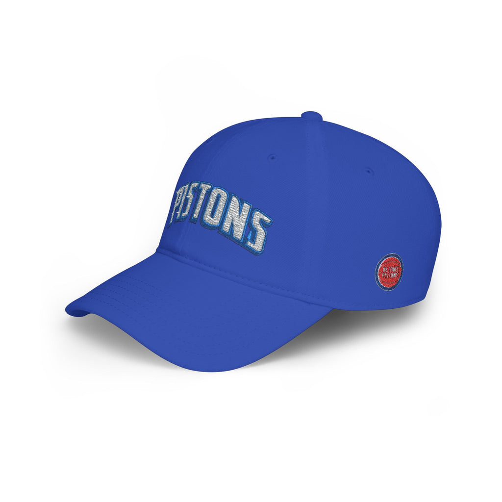 Detroit Pistons Vintage Embroidered Dad Hat – Adjustable Low-Profile Cap