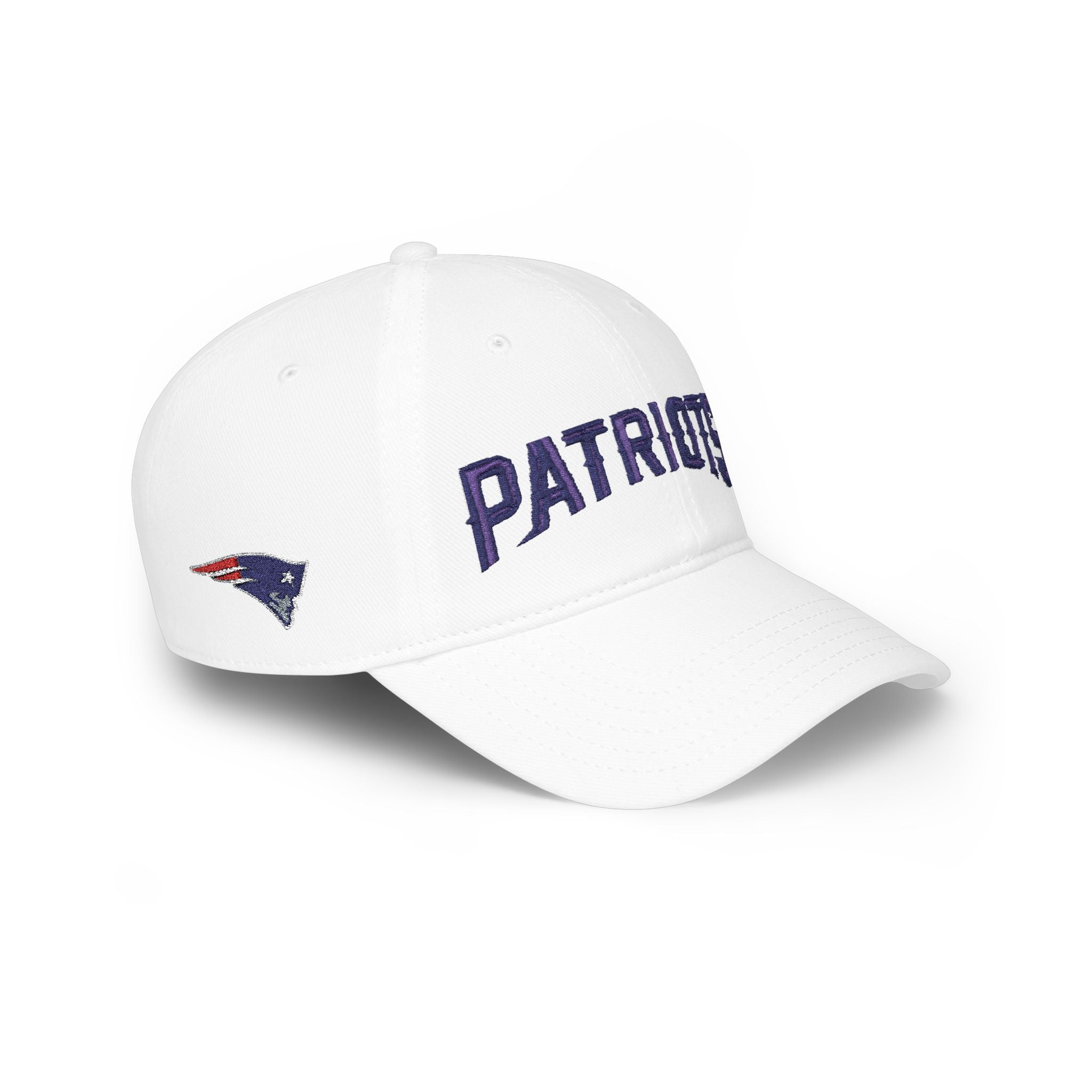 New England Patriots Low Profile Baseball Cap – Custom Embroidered Sports Hat