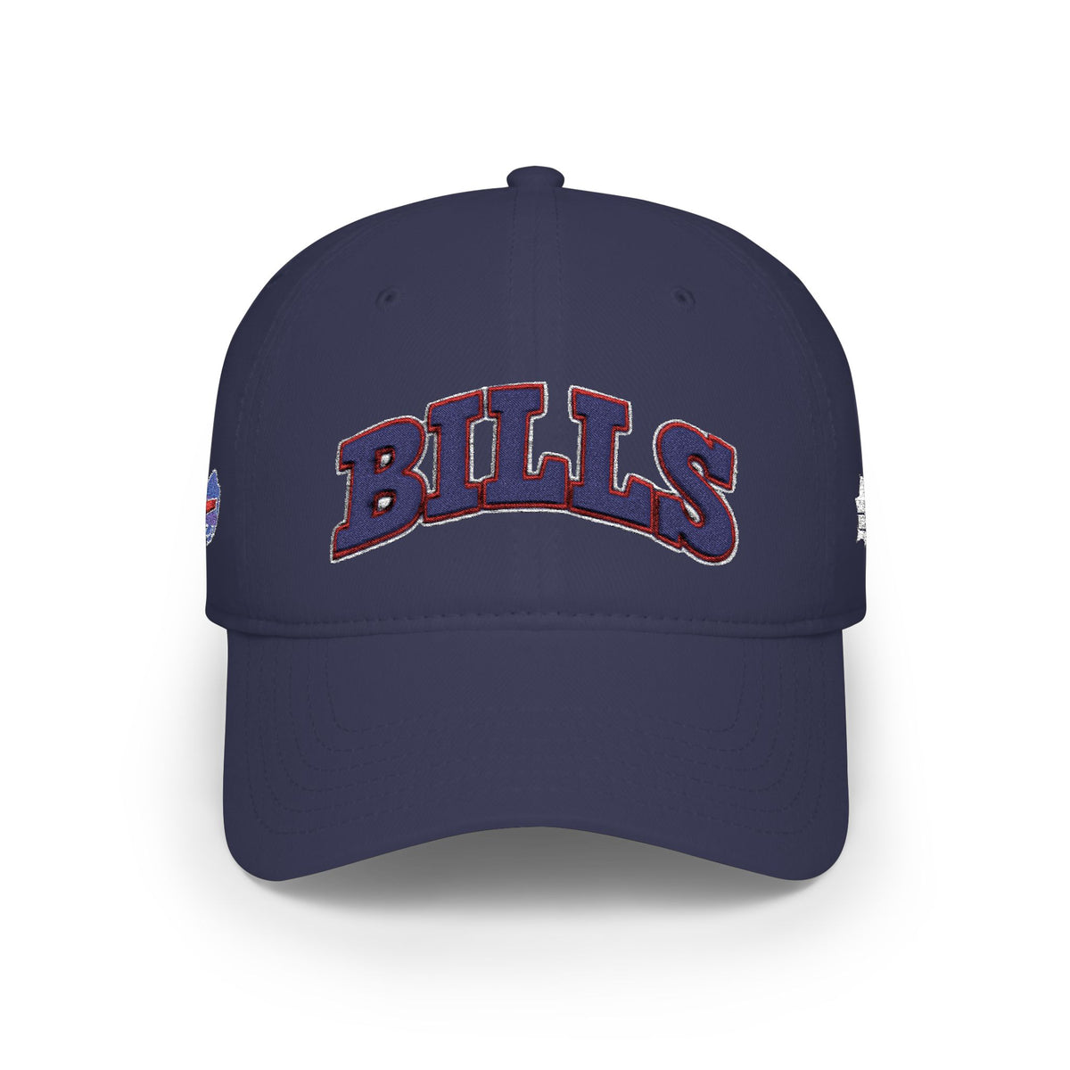 Buffalo Bills Embroidered Curved Brim Baseball Cap – Adjustable Dad Hat