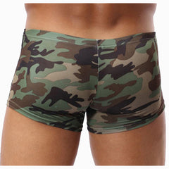 Men's Briefs Pocket Camouflage Boxer Briefs