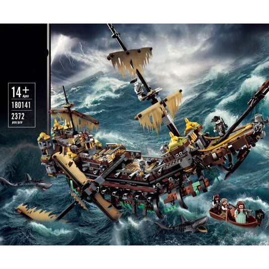 Pirates of the Caribbean Silent Mary Assembling And Inserting Building Blocks